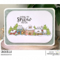 Preview: Stamping Bella - Christmas Village Backdrop